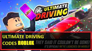 In this post, we are going to showcase all the codes for this game; Ultimate Driving Codes Wiki 2021 April 2021 New Roblox Mrguider