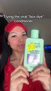 Trying the viral “box dye” conditioner recommended by Nina Pool. @Garnier  #hair #haircare #haircare #boxdye #hairrepair #fyp #ninapool #fyp