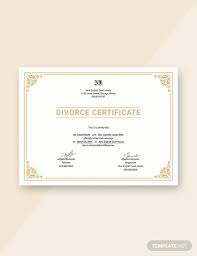 Divorce decree form awesome 17 awesome sample divorce agreement. Divorce Certificate Template 8 Free Word Pdf Document Downloads Free Premium Templates