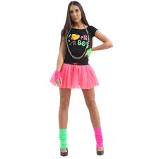 Led prism rave outfit | etsy. I Love 80s Neon Tutu Set Rave Party Fancy Dress Outfit Thefancydress Co Uk