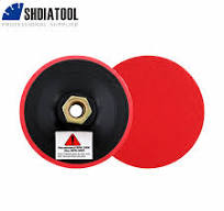 SHDIATOOL Dia100mm Foam Connector Backer Pad Plastic Velcro Polishing Pads  Angle Grinder M14 5/8“-11 Thread 4inch Sanding Disc - AliExpress