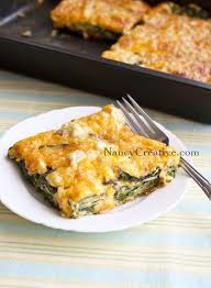 Cheesy Spinach Bake Spinach Bake Vegetable Dishes Cooking Recipes