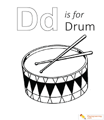 You might also be interested in coloring pages from music & musical instruments category. D Is For Drum Coloring Page Free D Is For Drum Coloring Page