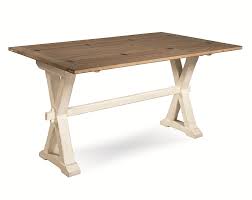 Solid handcrafted hardwood drop leaf pub table ; Universal Curated Drop Leaf Console Table With X Shaped Pedestals Wayside Furniture Kitchen Tables
