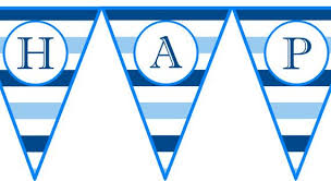 Add your child's name on a happy birthday banner, make an easter banner, new year banner, christmas banner, baby shower decoration, congratulations, retirment party banner, mother's day banner, wedding banner. Pdf Free Printable Banner Letters Blue Novocom Top