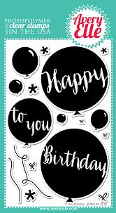 All supplies available at craft warehouse stores. Avery Elle Clear Stamps Stamp Card Making Supplies