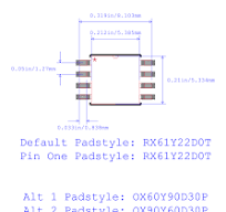 GigaDevice GD25Q128ESIGR: Symbol, Footprint, 3D STEP Model ...