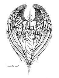 These tattoo designs look extremely cool and funky as well and go quite well for men and women, having some muscular biceps and triceps. Guardian Angel Tattoo Design Guardian Angel Tattoo Designs Guardian Angel Tattoo Angel Warrior Tattoo