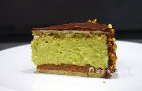 Entremets Chocolat Pistache Simple Gourmand Recette Pistache Gateaux Et Desserts Dacquoise Pistache