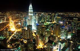 When night draws in kuala lumpur, the city is still alive and vibrant. Kuala Lumpur City Skyline Night Photography Ohsem Me