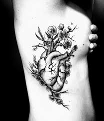 This Pretty Much Exact Except Probably Be On The Left As That S Where Hearts Titled Too Anatomy Tattoo Armpit Tattoo Heart Tattoo