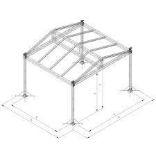 The saddle roof is one of the most traditional designs. Aluminium Saddle Roof Stage Truss System Design China Aluminium Saddle Roof Stage Truss System Design Supplier Factory Cl Exhibit