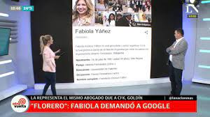 La primera dama fabiola yañez inició este miércoles una demanda contra google luego de que en internet se la calificara como florero y el buscador le cambiara el nombre a fiambrola chiruza yañez. Florero Como Cristina Kirchner Fabiola Yanez Le Inicia Acciones Legales A Google Youtube