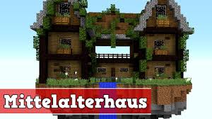 Especially mansions, stately homes, castles, palaces, etc. Wie Baut Man Ein Mittelalterliches Haus In Minecraft Minercraft Haus Bauen Mittelalter Youtube