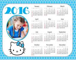 Hello Kitty Photo Calendars Hello Kitty Photos Photo Calendar Creative Calendar
