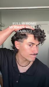 Layer Hair Cut Men Medium Wavy Jair