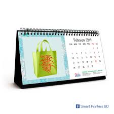 Desk Calendar 2019 With Bangla Calligraphy
