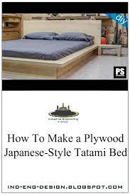How To Make A Plywood Japanese Style Tatami Bed Tatami Bed Japanese Bed Japanese Style Bed