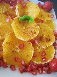Fresh Orange Salad Salade A L Orange Frais Shladat Limoun Orange Salad Salad Moroccan Dishes