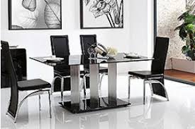 *the terms are for a loan to finance a purchase. Torino Glass Dining Sets Modern Furniture Direct