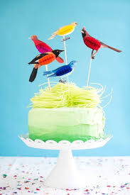 Honeycomb Bird Cake Toppers Diy Oh Happy Day Bird Cake Toppers Diy Cake Topper Bird Cakes