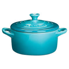 A le creuset casserole dish is incredibly durable and versatile, perfect for use both on the hob and in the oven. Le Creuset Mini Round Cocotte In Caribbean Le Creuset Stoneware Shop My House Creuset