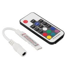 1pc Mini Rf Wireless Led Remote Controller Led Dimmer Controller For Single Color Light Strip Smd5050 3528 57 Led Dimmer Led Dimmer Switch Rgb Led Strip Lights