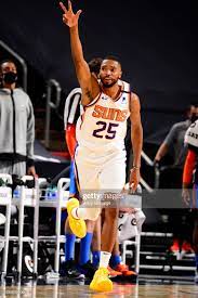 Mikal Bridges Of The Phoenix Suns Celebrates During The Game Against In 2021 Phoenix Suns Phoenix Suns Basketball Talking Stick Resort Arena