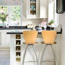 Cream Kitchen With Breakfast Bar Kitchen Decorating Ideal Home Breakfast Bar Small Kitchen Breakfast Bar Kitchen Kitchen Decor