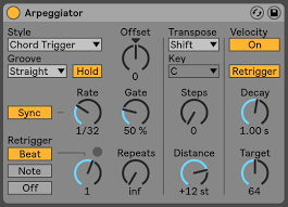 Live Midi Effect Reference Ableton Reference Manual