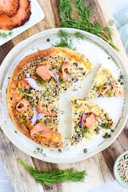 The key to good salmon is not overthinking it. Keto Smoked Salmon Everything Quiche My Modern Cookery