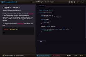 The crypto zombie stops by and drops some knowledge bombs! 1 Solidity Tutorial Ethereum Blockchain Programming Course Cryptozombies
