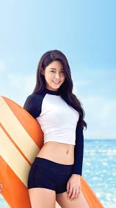 Seolhyun Aoa Kpop Sea Sumner Cute Swimsuit Wallpaper Hd Iphone Selebritas Wanita Artis