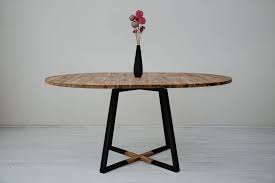 runder ausziehbarer eichentisch die kuche kuchentisch runder etsy meeting room table design steel conference table metal dining table