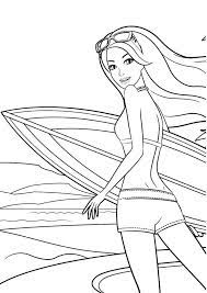 Today, i propose free surfing coloring pages for you, this article is similar with barbie princess pop star coloring pages. 22 Barbie Coloring Pages Coloring Pages