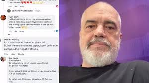 We produce our own energy, Ed, lower the price even more"/ Rama responds to  the commentator: Media legend! We will gain sovereignty within 2030