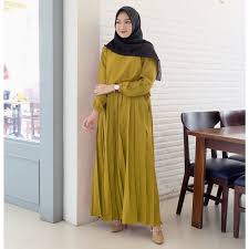 Warna biru sesuai dengan warna apa desainrumahid.com via. Jual Baju Gamis Wanita Gamis Kira Maxi Lemon Gamis Termurah Dress Muslim Termurah Terbaru Promo Di Lapak Olive Store Bukalapak
