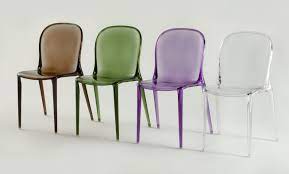 Thalya mat chair by kartell. Chaise Empilable Thalya Kartell Transparent Made In Design