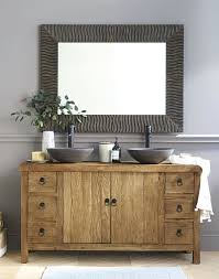 Check spelling or type a new query. Meuble Double Vasque En Orme Recycle Et Pierre Bleue Lotus Maisons Du Monde