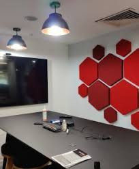 Learn how acoustical panels can add light commercial ceiling tiles offer superior performance and fresh looks for your small business, office, kitchen, and other commercial spaces. Gik Acoustics Hexagon Acoustic Panels Decorative Acoustic Panels