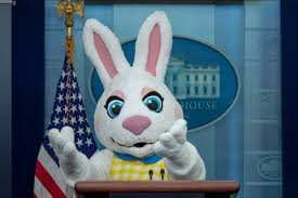 White House Media Grills Easter Bunny About Trump