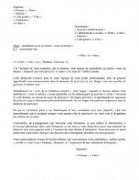 Maybe you would like to learn more about one of these? Lettre De Candidature Au Master Lettre Type Eustache1