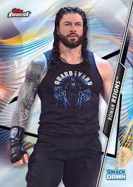 Both put on an amazing match/performance. Base Roman Reigns Mock Up Checklistcenter Com