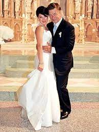 Exclusive First Photo Alec Baldwin And Hilaria Thomas S Wedding Celebrity Wedding Photos Celebrity Weddings Famous Wedding Dresses