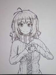 Learn how to draw short, medium, and long anime hairstyles for female characters. Turtleneck Drawings On Paigeeworld Pictures Of Turtleneck Paigeeworld