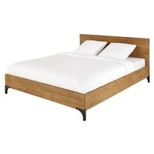 Lit 140x190 En Manguier Massif Et Acacia Metropolis Bett 160x200 Bett Ideen Bett