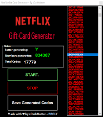 The only thing you have to do is to choose your gift card value and wait for the generator to find unused gift card on netflix server. Free Best Netflix Gift Card Generator Up To Date 20k Min