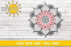 Download Layered Free Mandala Svg Cricut Ideas Layered Svg Cut File