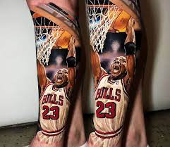 Michael jordan is one of the best players nba has ever seen. Michael Jordan Tattoo By Steve Butcher Photo 26103