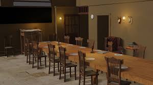 The exhibition. (courtesy rodolfo martinez/nbcuniversal international). Ariel J Downton Abbey Servant S Dining Room